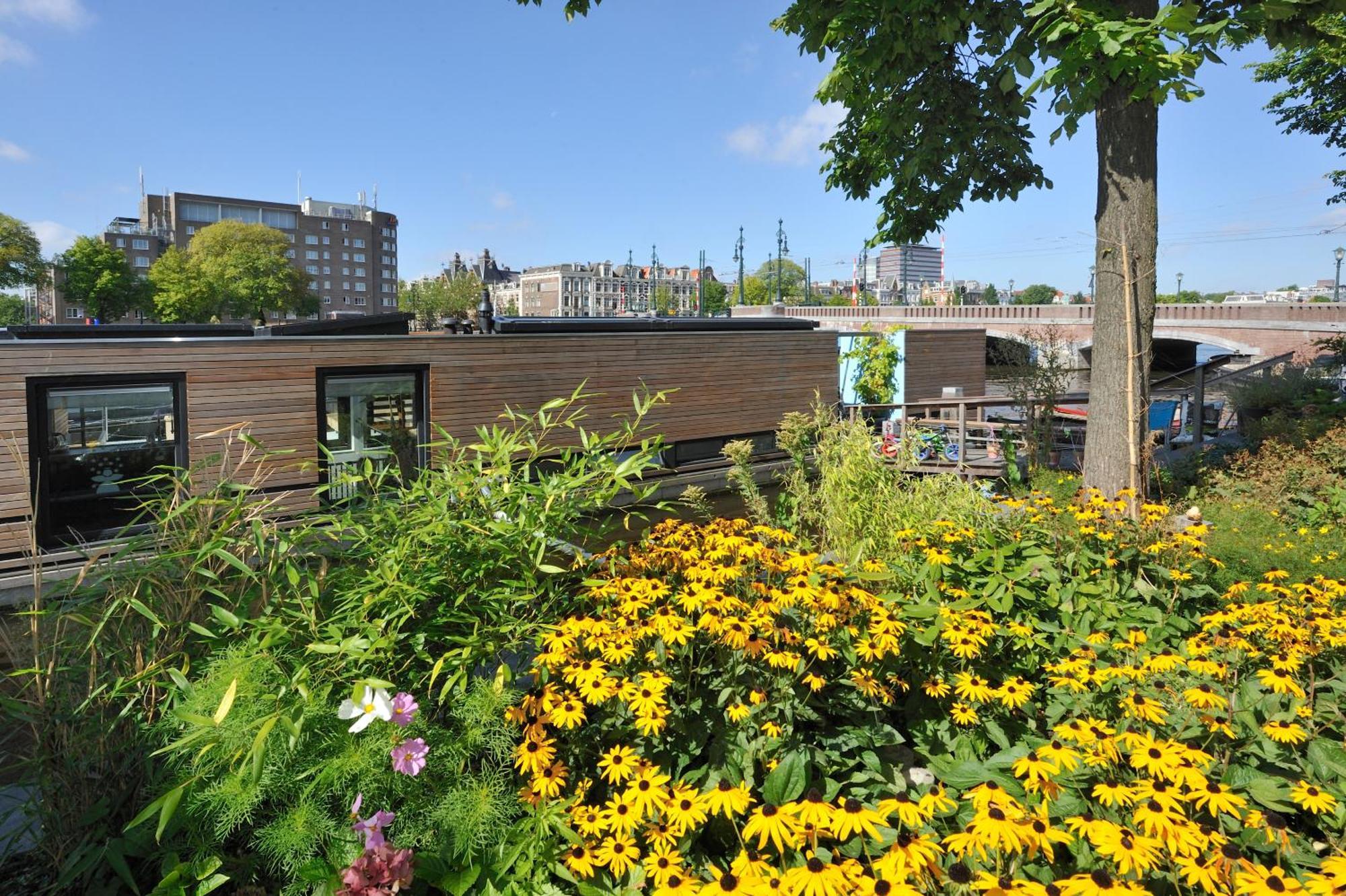 Houseboat Ark Van Amstel Amsterdam Bagian luar foto