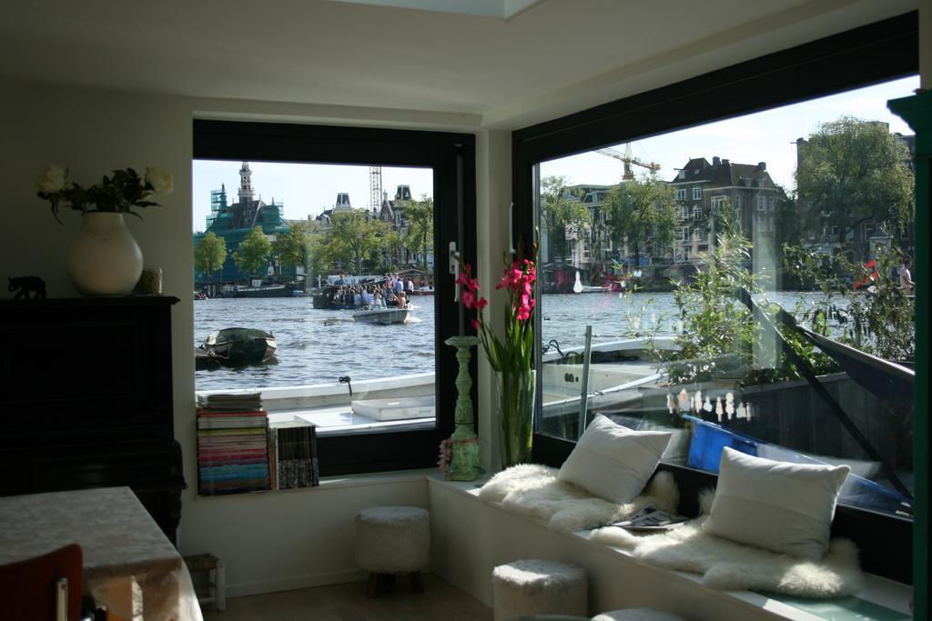 Houseboat Ark Van Amstel Amsterdam Bagian luar foto